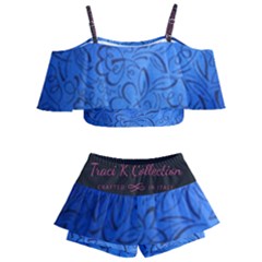 Fashion Week Runway Exclusive Design By Traci K Kids  Off Shoulder Skirt Bikini by tracikcollection