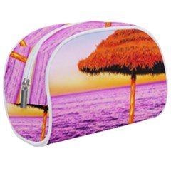 Pop Art Beach Umbrella  Makeup Case (medium) by essentialimage