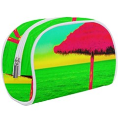 Pop Art Beach Umbrella Makeup Case (large) by essentialimage