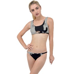 Cat Pet Cute Black Animal The Little Details Bikini Set by HermanTelo