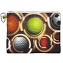 Sport Ball Tennis Golf Football Canvas Cosmetic Bag (XXL) View1