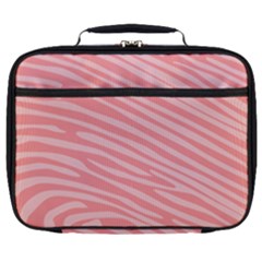 Pattern Texture Pink Full Print Lunch Bag by HermanTelo