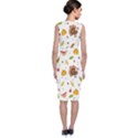 Thanksgiving Turkey pattern Classic Sleeveless Midi Dress View2