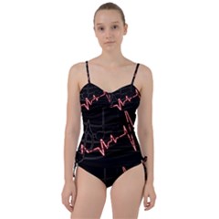 Music Wallpaper Heartbeat Melody Sweetheart Tankini Set by HermanTelo