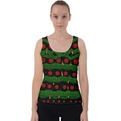 Pumkin Time Maybe Halloween Velvet Tank Top by pepitasart