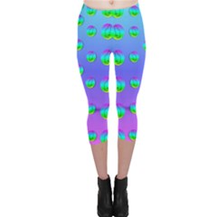 Rainbow Cats Capri Leggings  by pepitasart