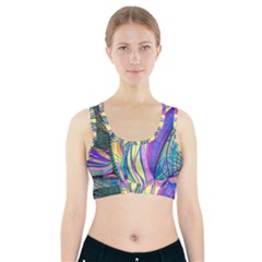 Happpy (4) Sports Bra With Pocket by nicholakarma