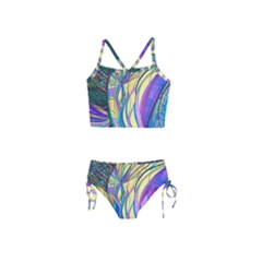 Happpy (4) Girls  Tankini Swimsuit by nicholakarma