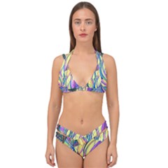 Happpy (4) Double Strap Halter Bikini Set by nicholakarma