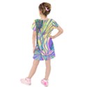 Happpy (4) Kids  Short Sleeve Velvet Dress View2