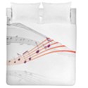 Music Notes Clef Sound Duvet Cover (Queen Size) View1