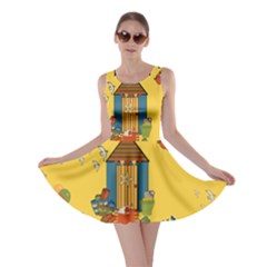 Seaside Heights Beach Club 1960s Skater Dress by Alchemy