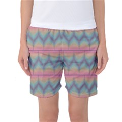 Pattern Background Texture Colorful Women s Basketball Shorts by HermanTelo