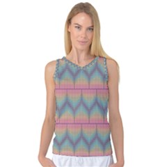 Pattern Background Texture Colorful Women s Basketball Tank Top by HermanTelo