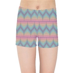 Pattern Background Texture Colorful Kids  Sports Shorts by HermanTelo