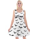 Bats Pattern Reversible Velvet Sleeveless Dress View1