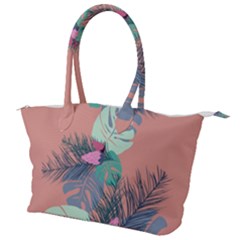 Leaves Canvas Shoulder Bag by Sobalvarro