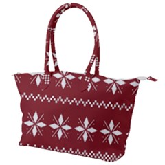 Christmas Pattern Canvas Shoulder Bag by Sobalvarro