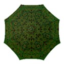 Love The Hearts On Green Golf Umbrellas View1