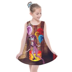 Cute Little Harlequin Kids  Summer Dress by FantasyWorld7