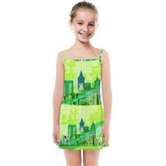 Architecture Skyline Kids  Summer Sun Dress by Wegoenart