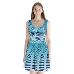 Music Piano Treble Clef Clef Split Back Mini Dress  by Wegoenart