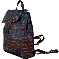 Network Abstract Connection Buckle Everyday Backpack by Wegoenart