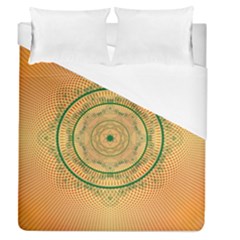 Mandalas Flower Mandalas Flowers Duvet Cover (queen Size) by Wegoenart