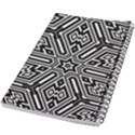 Grid Pattern Backdrop Seamless Design Geometric Patterns Line 5.5  x 8.5  Notebook View2