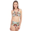 Baatik Print  Cage Up Bikini Set View1