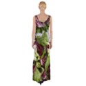 Salad Lettuce Vegetable Thigh Split Maxi Dress View2