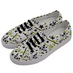 Panda Love Men s Classic Low Top Sneakers by designsbymallika