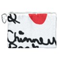 I HEART Chimney Rock Canvas Cosmetic Bag (XL) View1