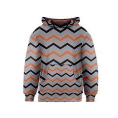 Basketball Thin Chevron Kids  Pullover Hoodie by mccallacoulturesports