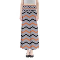 Basketball Thin Chevron Full Length Maxi Skirt by mccallacoulturesports