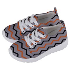 Basketball Thin Chevron Kids  Lightweight Sports Shoes by mccallacoulturesports