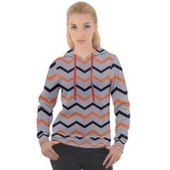 Basketball Thin Chevron Women s Overhead Hoodie by mccallacoulturesports