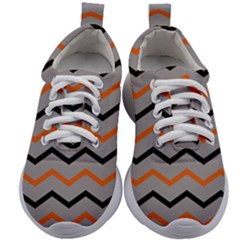 Basketball Thin Chevron Kids Athletic Shoes by mccallacoulturesports