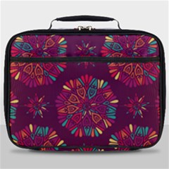 Circle Pattern Full Print Lunch Bag by designsbymallika