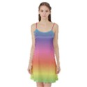 RAINBOW SHADES Satin Night Slip View1