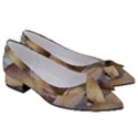 Close Up Mushroom Abstract Women s Bow Heels View3