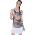 Close Up Mushroom Abstract Racer Back Mesh Tank Top View1