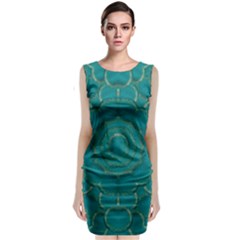 Over The Calm Sea Is The Most Beautiful Star Classic Sleeveless Midi Dress by pepitasart