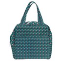 Chrix Pat Teal Boxy Hand Bag View1