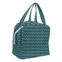 Chrix Pat Teal Boxy Hand Bag View3