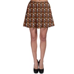 Chrix Pat Russet Skater Skirt by snowwhitegirl