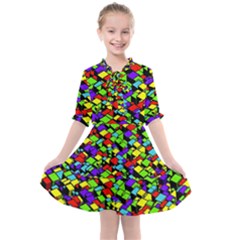 Ab 136 1 Kids  All Frills Chiffon Dress by ArtworkByPatrick