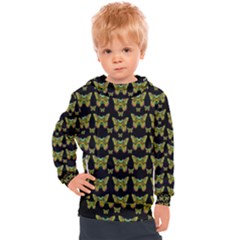 Butterflies With Wings Of Freedom And Love Life Kids  Hooded Pullover by pepitasart