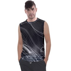 Photo Lumière Noir/gris Men s Regular Tank Top by kcreatif