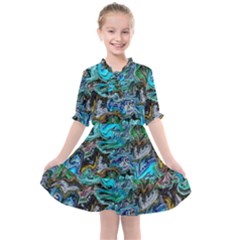 Ab 138 Kids  All Frills Chiffon Dress by ArtworkByPatrick